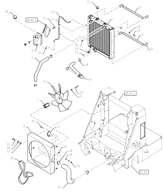 87363046 - Патрубок гибкий